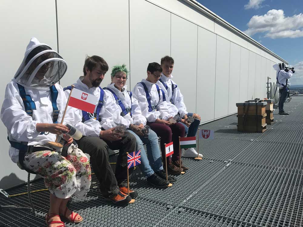 Kurz vor dem Start